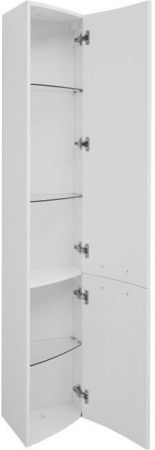 Шкаф-пенал угловой для ванной De Aqua Тока 5 35 R белый, артикул 00167567