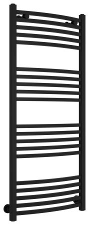 Полотенцесушитель, Сунержа, Аркус, водяной, ширина, мм-550, глубина, мм-107, высота, мм-1207, межосевое расстояние-500, перемычка-выгнутая, присоединительный размер -НР G 1/2" / НР G 3/4" (эксцентрик), подключение-диагональное/нижнее/вертикальное, мощност, артикул 31-0251-1250