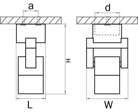 Светильник точечный накладной декоративный под заменяемые галогенные или LED лампы Illumo L1 Lightstar 051040