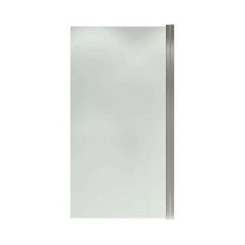 Шторка на ванну распашная Terminus Ното 150х70, хром