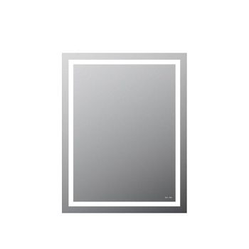 M91AMOX0551WG Универсальное зеркало настенное с контурной LED-подсветкой, 55 см