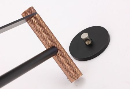 Полотенцедержатель Savol S-002148HD, черный/бронза, артикул S-002148HD