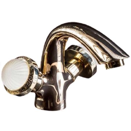 Смеситель для умывальника SATINE золото_Комплект, артикул 291-ST