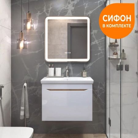 Тумба под раковину подвесная VIGO Grani 165 дуб золотой, 70 см, артикул 165 дуб золотой