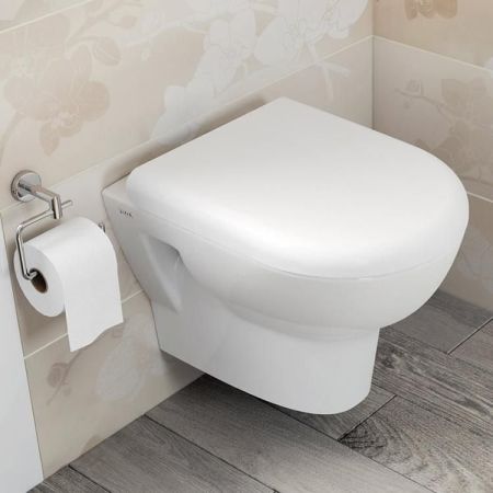 Подвесной безободковый унитаз Zentrum, артикул 5795B003-0075