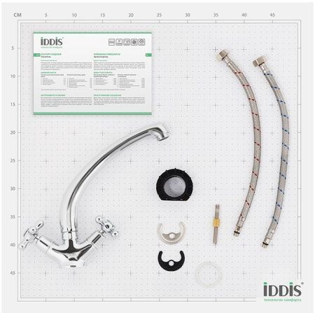 Смеситель для кухни Iddis Jeals 59000T4C+Z03 Хром