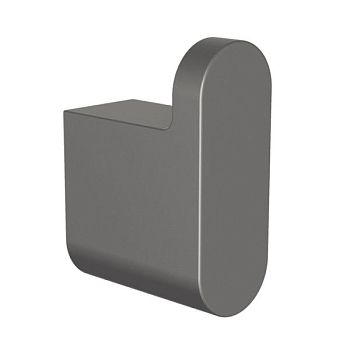 Крючок для ванной комнаты Knotlor RH101GM, оружейная сталь
