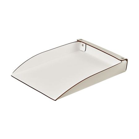ADJ Лоток для бумаг, 32x23 см., цвет: панна котта/белый, артикул 103.16/10