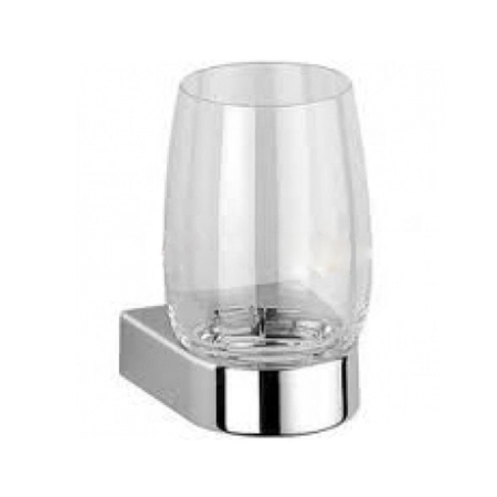 Colombo Look Стакан, цвет: хром/матовое стекло, артикул B1652-VAN