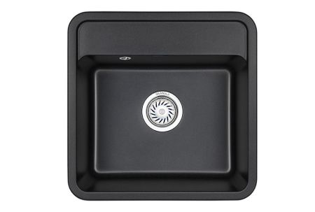 Кухонная мойка GRANULA Стандарт (5001, ЧЁРНЫЙ), артикул 5001, ЧЁРНЫЙ
