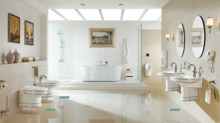 Биде подвесное CeramaLux 1413, артикул 