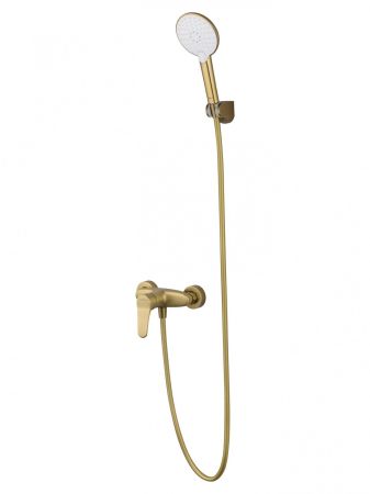 Смеситель для душа WONZON & WOGHAND ALFA, Брашированное золото (WW-AE3102-BG)