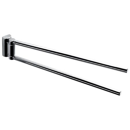 Colombo Luna Полотенцедержатель двойной 400, цвет: хром, артикул B0112.CR