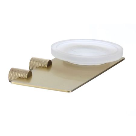 Мыльница Savol S-002159C, матовое золото, артикул S-002159C