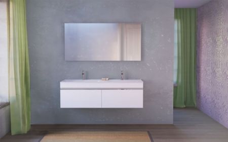 Зеркало Raval Twins 140 Хром