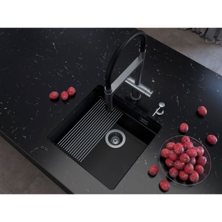 Кухонная мойка Grandex Aqua Comfort 500104, черный