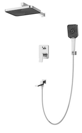 Душевая система скрытого монтажа 7в1 Eiger Chrome, артикул: 7in1Eiger ESKO, артикул 7in1Eiger