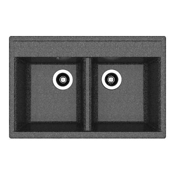 Кухонная мойка Dr. Gans АСТРА 25.060.E0780.407, черный