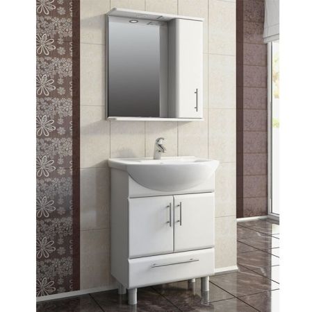 Тумба под раковину Vigo Vito 65 V-1-650(Элеганс) Белая