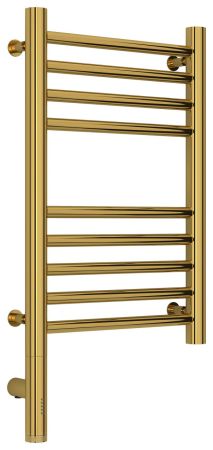Полотенцесушитель электрический "БОГЕМА 3.0" прямая 500х300 / МЭМ левый (Золото), артикул 03-5804-5030