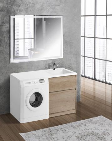 Мебель для ванной комнаты BELBAGNO KRAFT-LVD, артикул BB1200/480-LV-MR-L