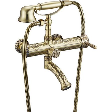 Смеситель для ванны ZorG Antic A 100W-BR Бронза