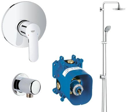Готовый комплект для душа GROHE Eurostyle Cosmopolitan (NSB0034), артикул NSB0034
