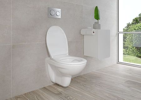 Normus унитаз подвесной, цвет белый, артикул 6855B003-0101