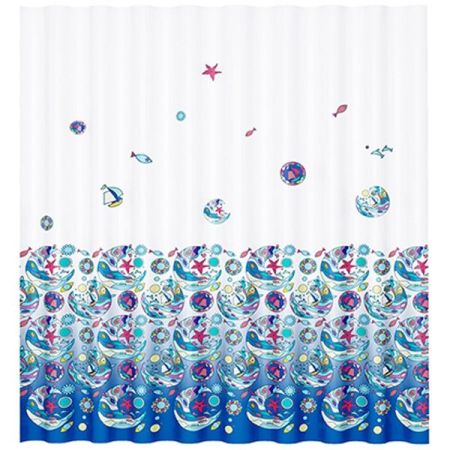 Штора для ванны WasserKRAFT Salm SC-13101 Море, артикул SC-13101