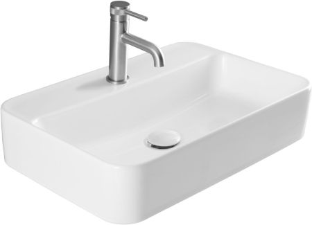 Раковина накладная Allen Brau Liberty 4.32013.20 белый, артикул 4.32013.20