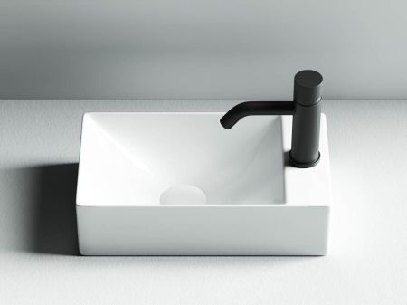 Умывальник подвесной прямоугольный (отверстие под смеситель R) Element 375*215*100мм CN5007, артикул CN5007