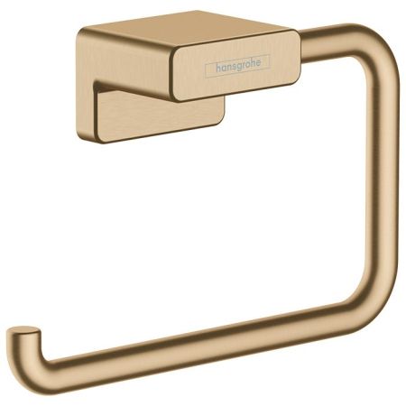 HG AddStoris Держатель туалетной бумаги без крышки, цвет: шлифованная бронза