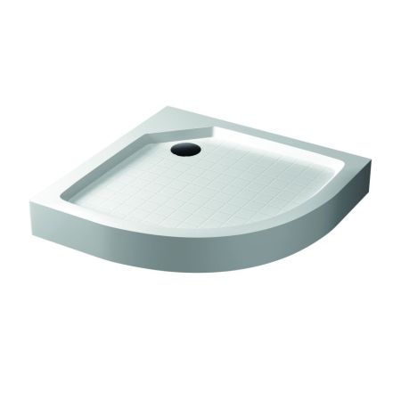 Душевой поддон полукруглый RGW SMC/R W Белый (Уценка) (800x800), артикул 57350488-01U