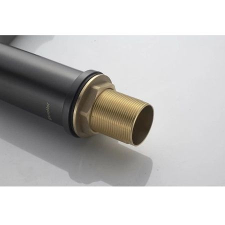 Cмеситель для раковины Knotlor KN-60/GM, оружейная сталь, артикул KN-60/GM