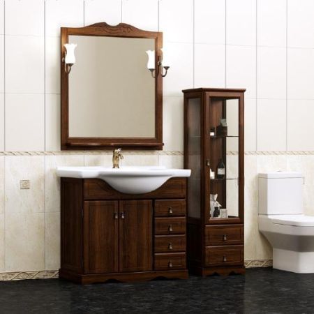 Зеркало Клио 75 Opadiris Орех антикварный, артикул 