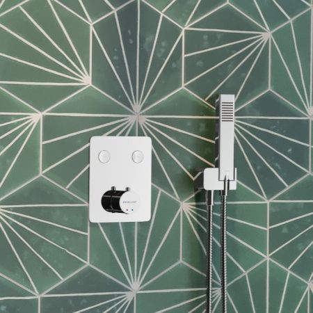 Смеситель термостатический для ванны и душа скрытого монтажа EXCELLENT Krotos AREX.8045CR (хром), артикул AREX.8045CR