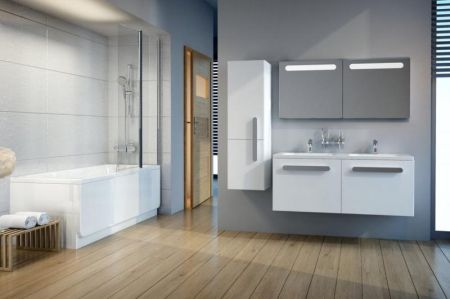 Шкаф пенал Ravak Chrome SB 350 Правый Белый, артикул X000000543