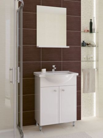 Тумба под раковину Cersanit Sido 60 Белая F-SU-SIDO-NATI60, артикул F-SU-SIDO-NATI60