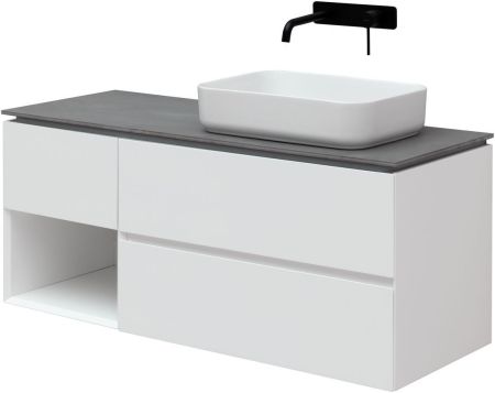 Тумба под раковину Allen Brau Infinity 120 1.21007.WM R белый матовый, артикул 1.21007.WM