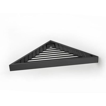 3SC SK Полочка-решетка 36х18хh3см, угловая,цвет: черный матовый, артикул SK2ANO