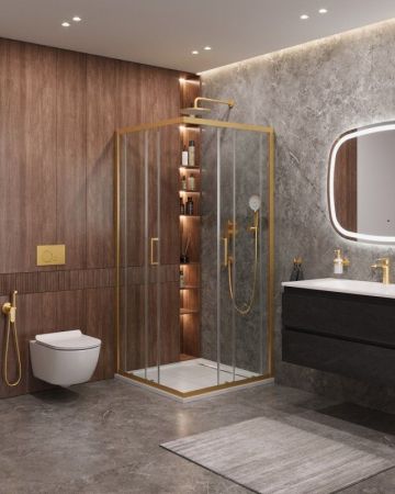 MOLVENO-A-2-90-C-BORO-IV Душевой уголок, артикул MOLVENO-A-2-90-C-BORO-IV