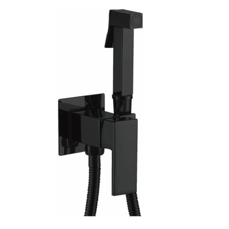 Гигиенический душ со смесителем Haiba HB5512-7, черный, артикул HB5512-7