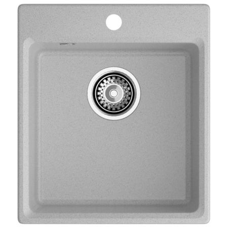 Кухонная мойка GranFest GF-LV-420, серый, артикул GF-LV-420 серый