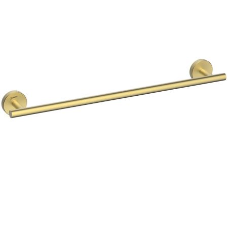 Полотенцедержатель Lemark BELUGA настенный, сталь, брашированное светлое золото (LMA-8013S-BRLG), артикул LMA-8013S-BRLG