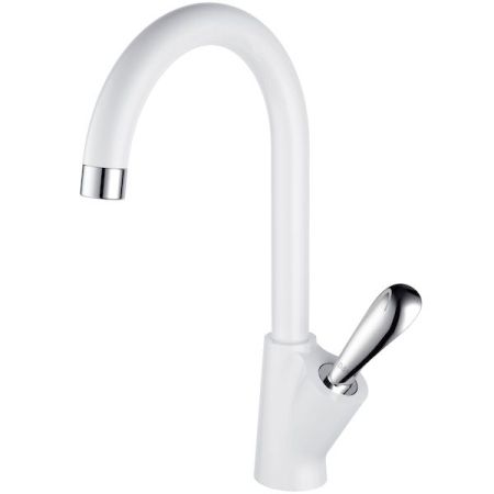 Смеситель для кухни D&K Venice Baciano DA1032456 Белый Хром, артикул DA1032456