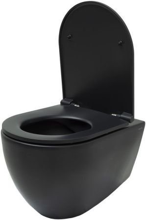 Чаша подвесного унитаза Allen Brau Reality 4.32006.31 черный матовый, артикул 4.32006.31