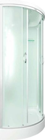 Душевая кабина Erlit Comfort ER3512PR 120x80 задняя стенка Белая стекло матовое, артикул ER3512PR-C3