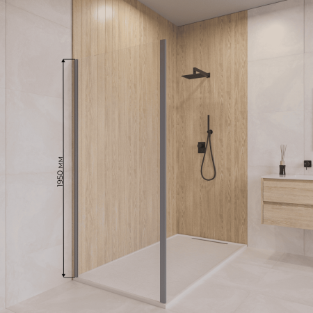 Боковая панель RGW Z-050-2Gr (Прозрачное, 900)