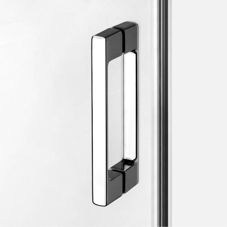 Душевое ограждение NEW TRENDY PRIME 150x80x200 D-0309A/D-0123B (хром), артикул D-0309A/D-0123B