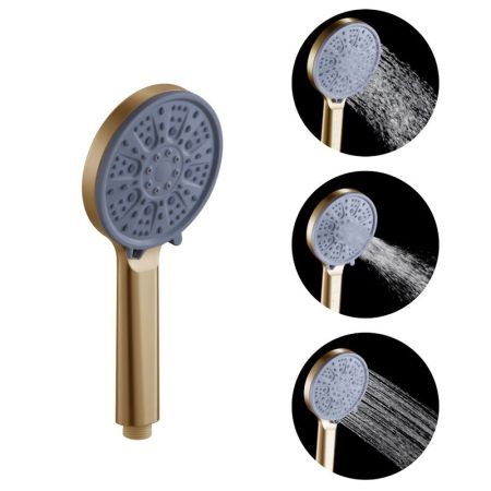 Лейка для душа FASHUN A019-21, бронза/серый